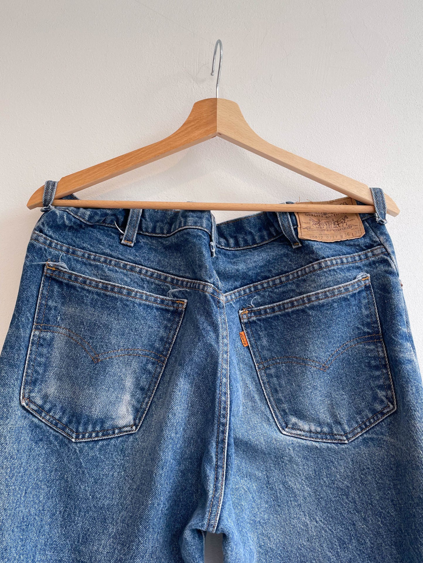 Vintage Levi's 517 Orange Tab - Large