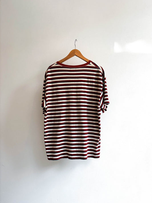 Chimala Striped Oversized Tee - Medium