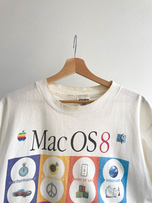 Vintage 1990's Apple MacOS Tee - Large