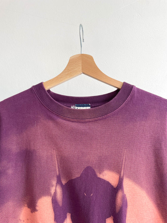 Vintage Japanese Bootleg Neon Genesis Evangelion Graphic Tee - Large