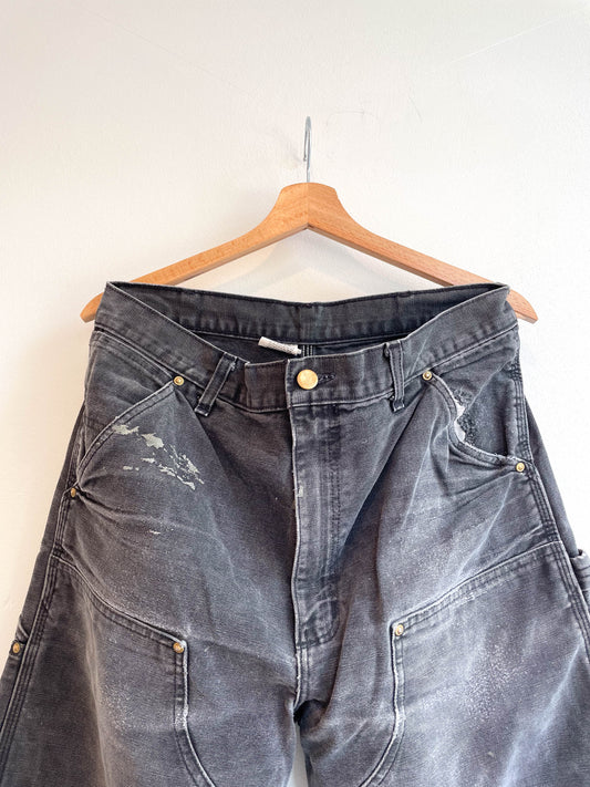Vintage Distressed Carhartt Union Made Double Knee Pants - Small