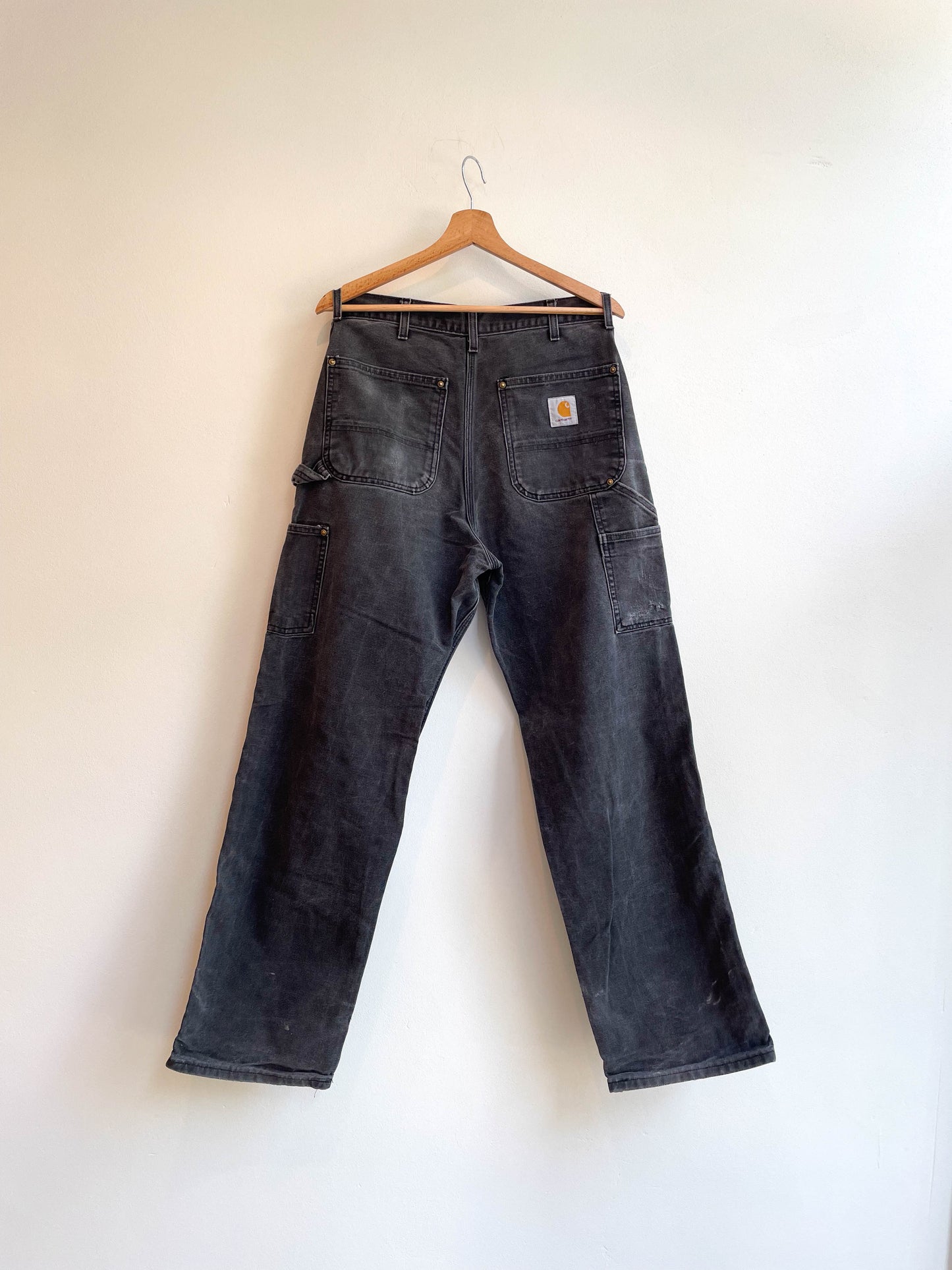 Vintage Distressed Carhartt Union Made Double Knee Pants - Small