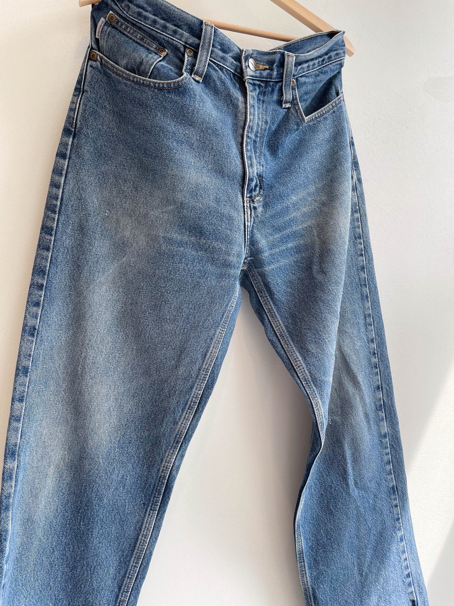 Vintage Carhartt Single Knee Denim Pants - Large