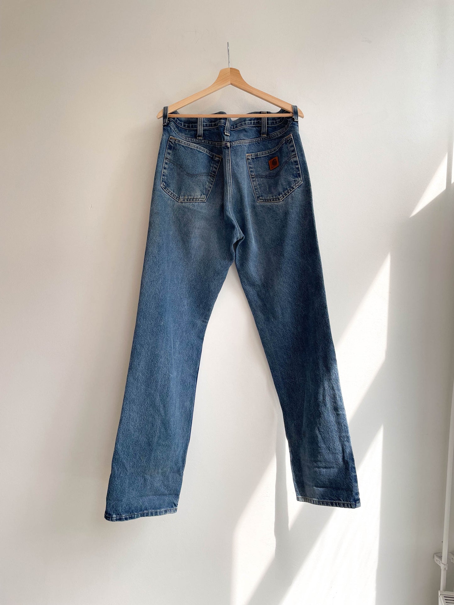 Vintage Carhartt Single Knee Denim Pants - Large