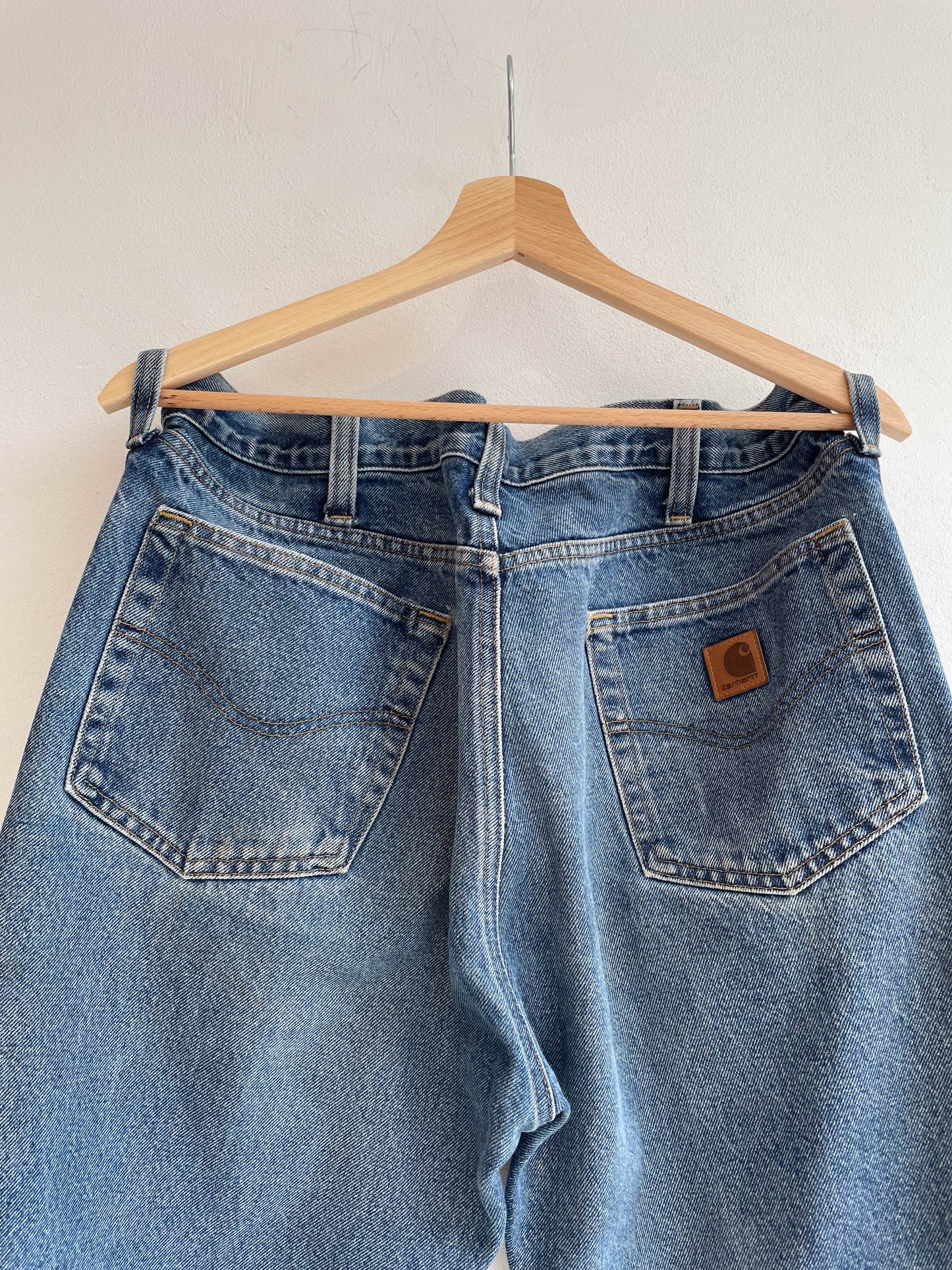 Vintage Carhartt Single Knee Denim Pants - Large