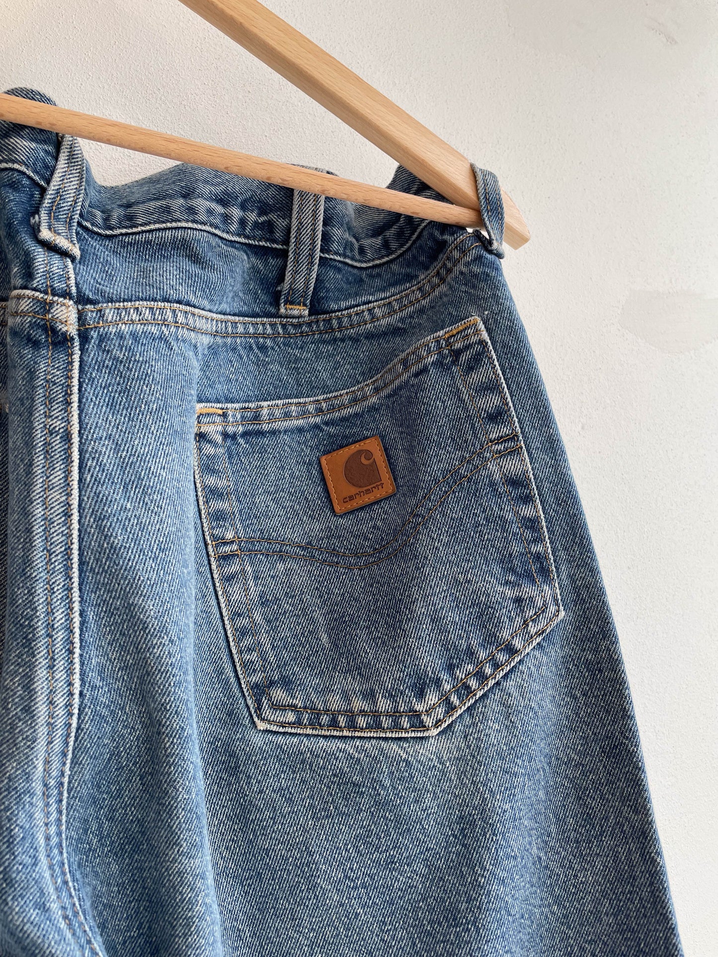 Vintage Carhartt Single Knee Denim Pants - Large