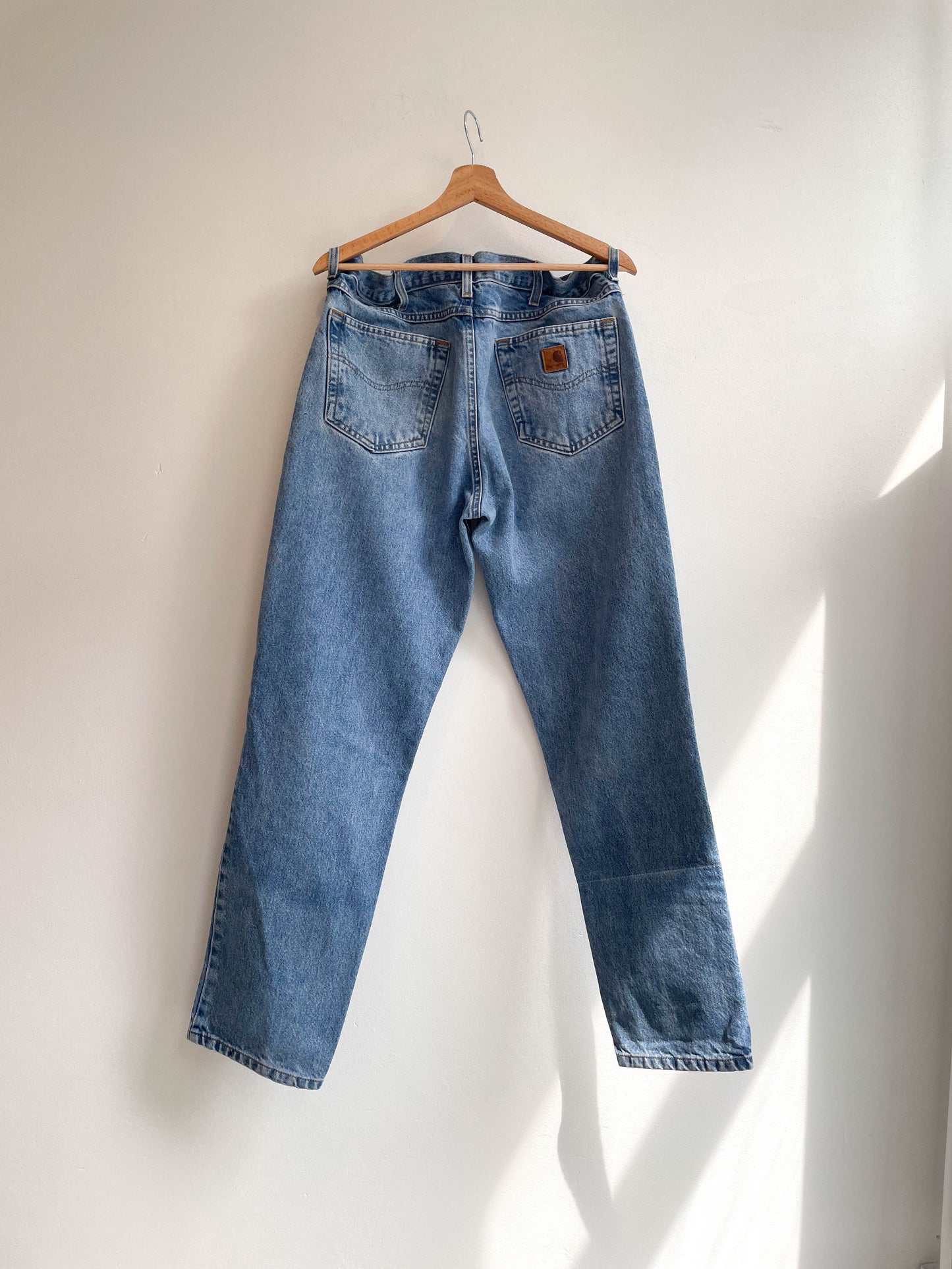 Vintage Carhartt Single Knee Denim Pants - Large