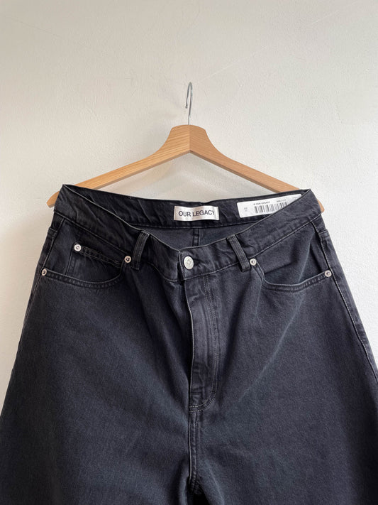 Deadstock Our Legacy Vast Cut Jeans Black - Medium