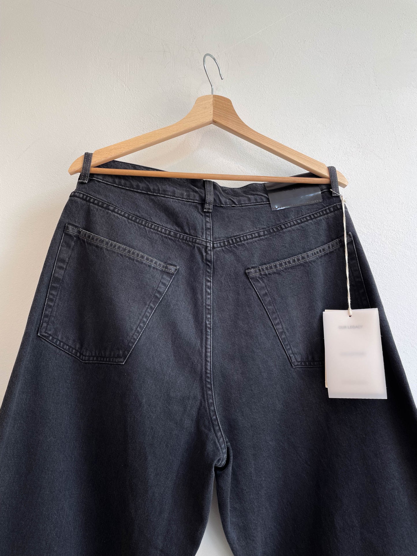 Deadstock Our Legacy Vast Cut Jeans Black - Medium