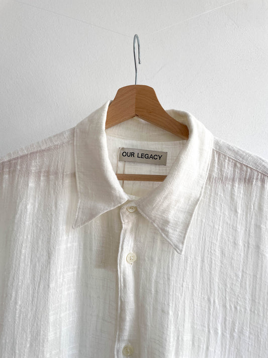 Our Legacy Coco Shirt White - Extra Large