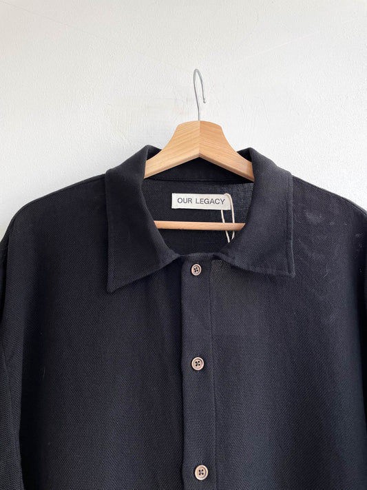 Our Legacy Isola Shirt Black - Extra Large