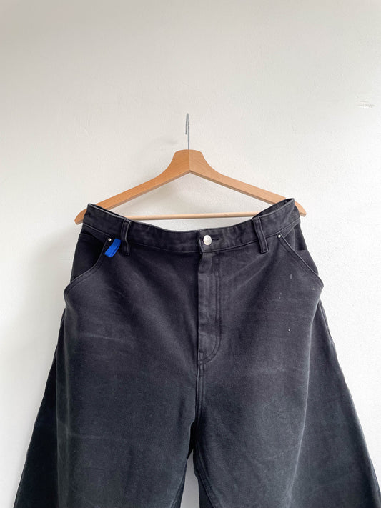 Acne Studios Black Workwear Denim - Large