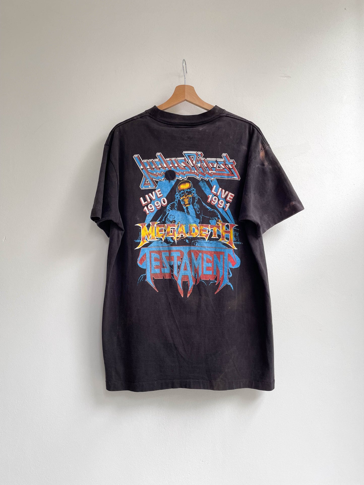 Vintage 1990 1991 Judas Priest Painkiller Tour Tee - Extra Large