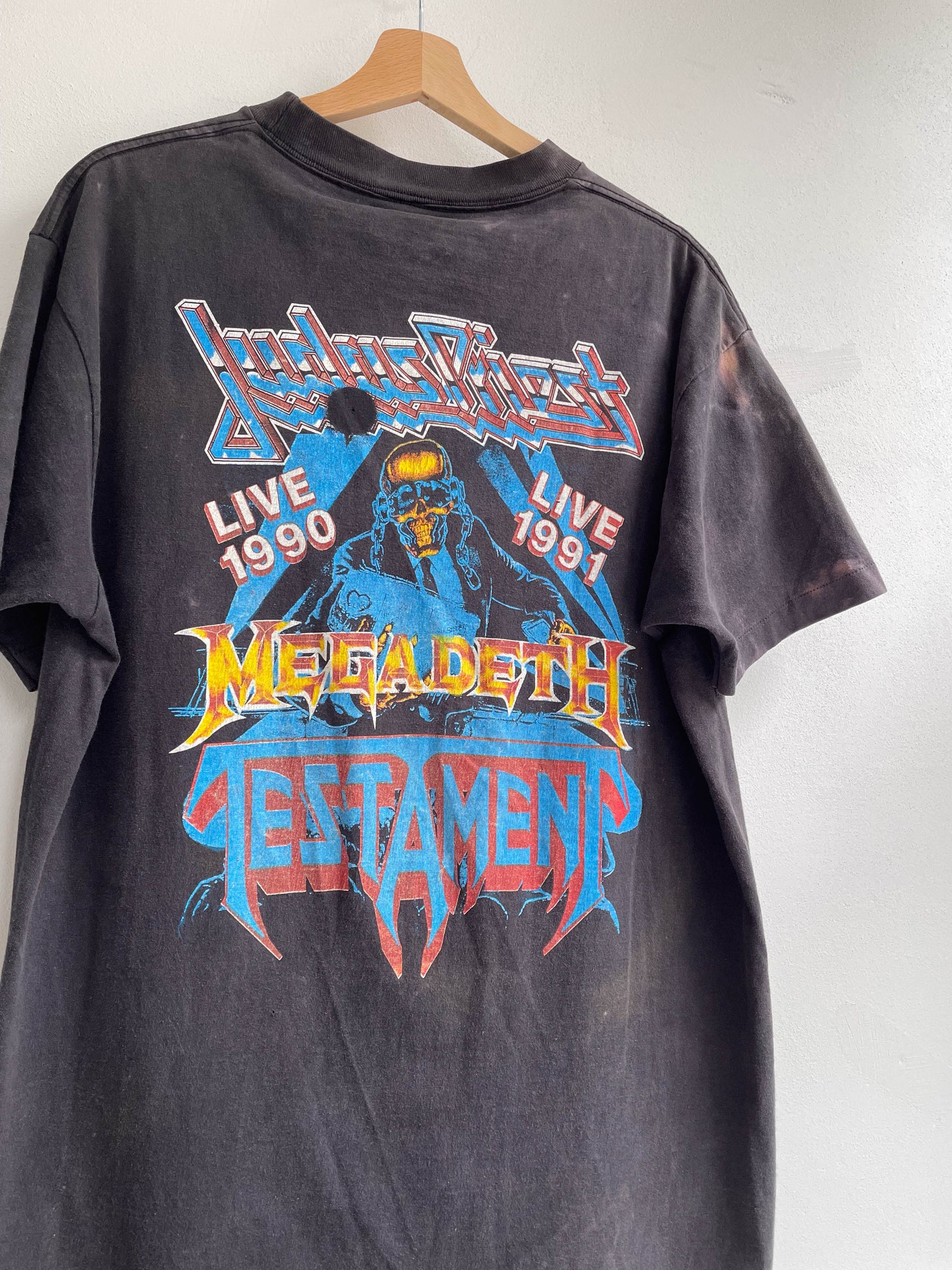 Vintage 1990 1991 Judas Priest Painkiller Tour Tee - Extra Large