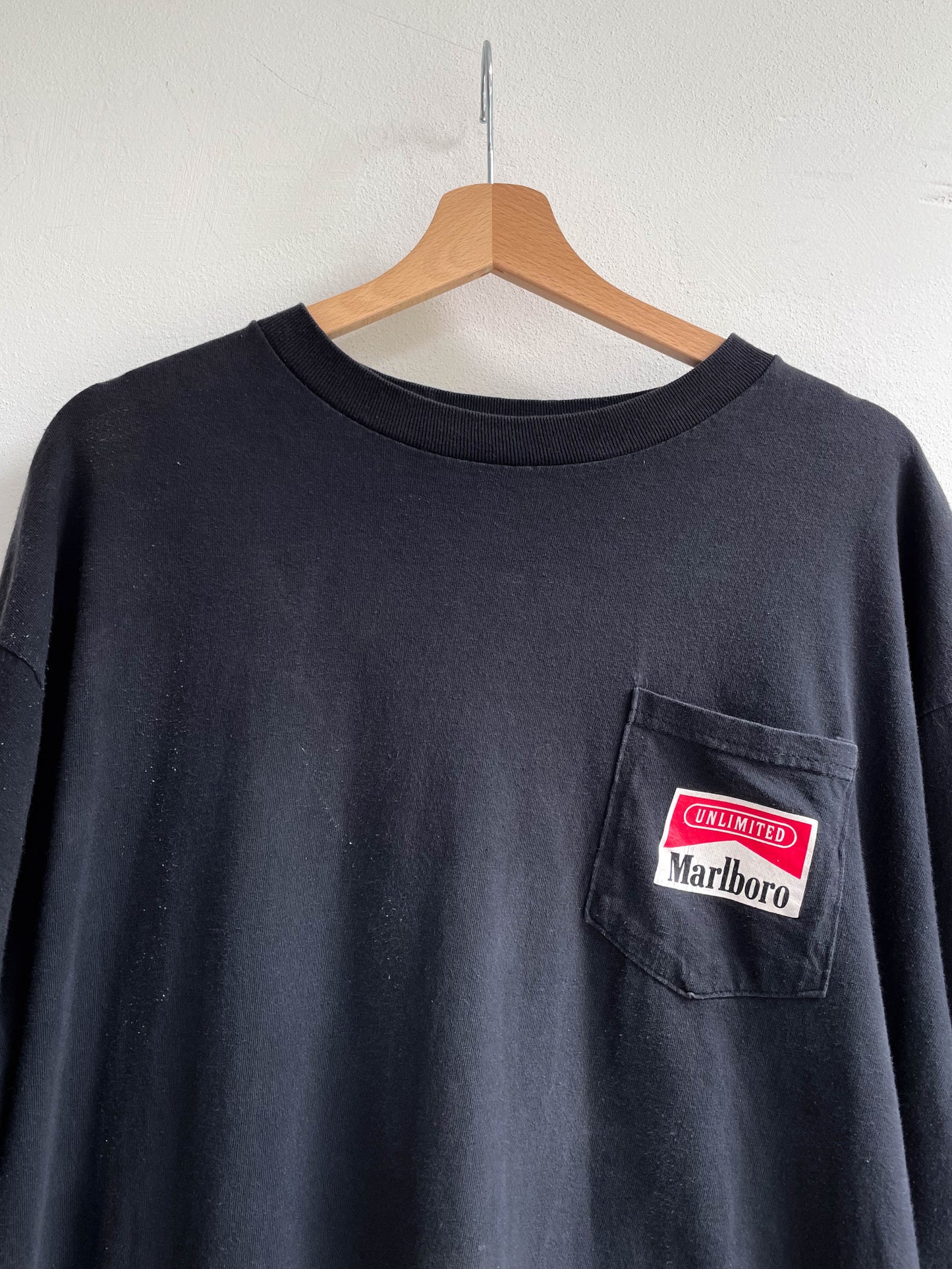 Vintage 1995 Marlboro Unlimited Pocket Tee - Large