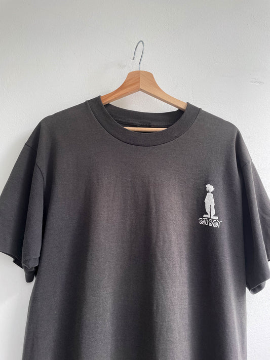 Vintage 80's Stüssy Bootleg Shadowman Tee - Large