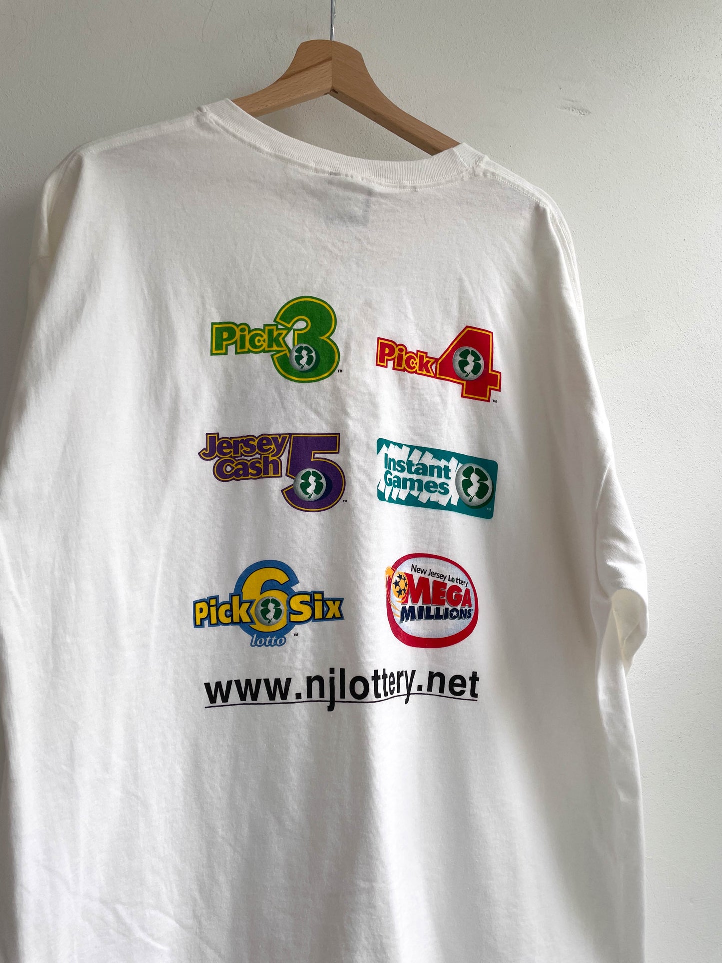 Vintage New Jersey Lottery Tee - Extra Large