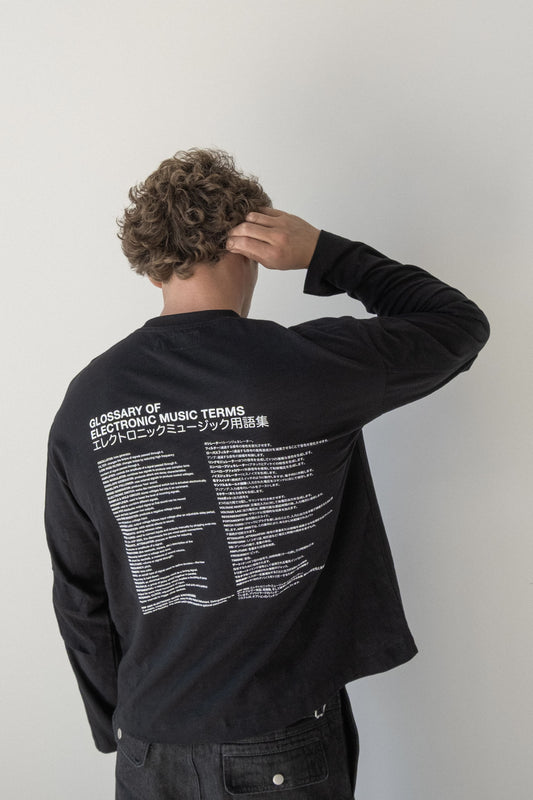 Bleeding Indigo x Stil Archive Slub Longsleeve Black