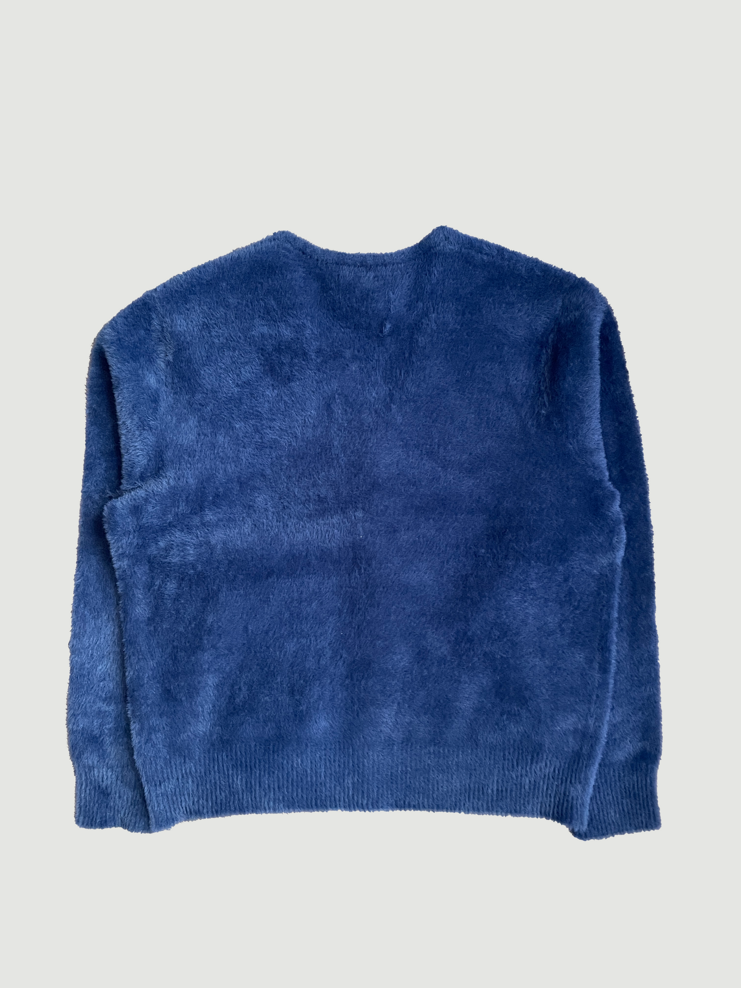 Stüssy Shaggy Cardigan Purple - Large