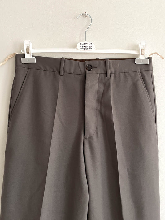 Marni Wool Dress Suit Pants Grey - Large