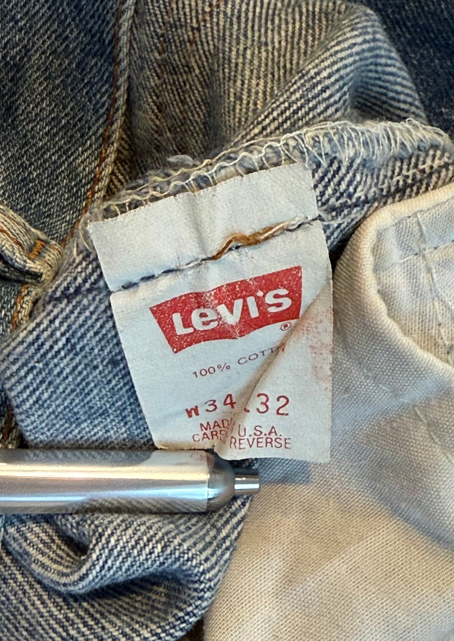 Vintage Levi's Made in USA 501xx Jeans