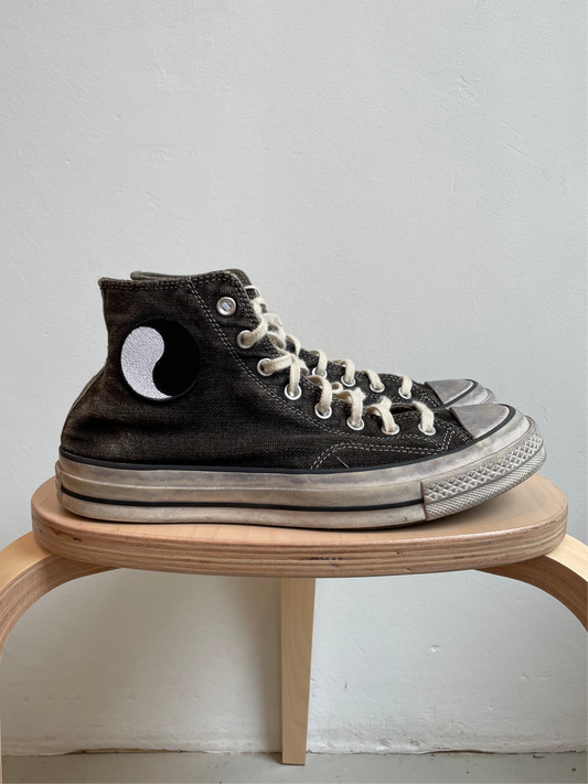 Our Legacy x Stüssy x Converse Chuck 70 Hi Pigeon Grey