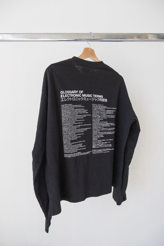 Bleeding Indigo x Stil Archive Slub Longsleeve Black