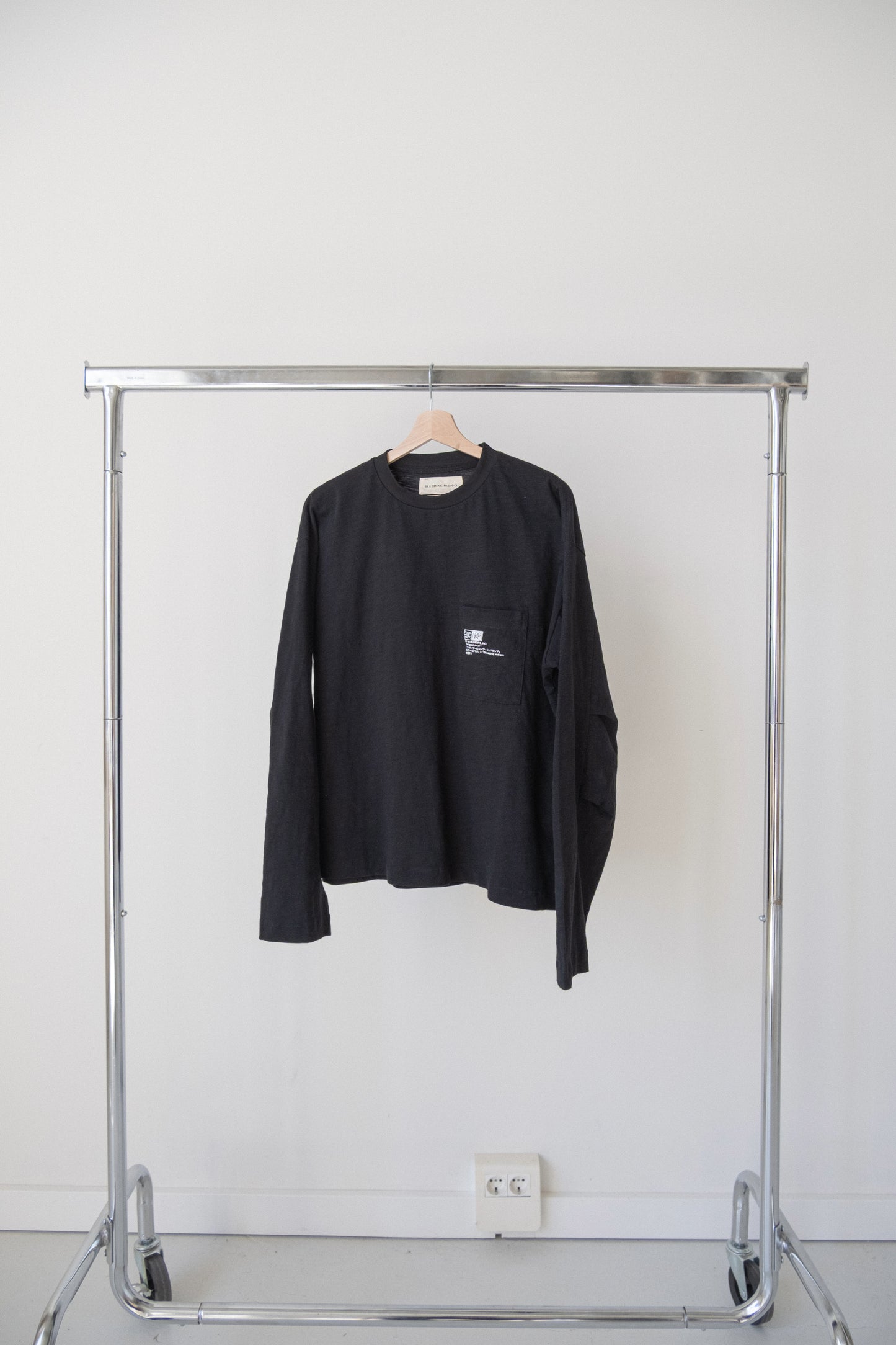 Bleeding Indigo x Stil Archive Slub Longsleeve Black