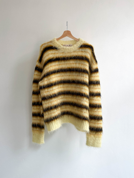 Marni Fuzzy Mohair Sweater - Large