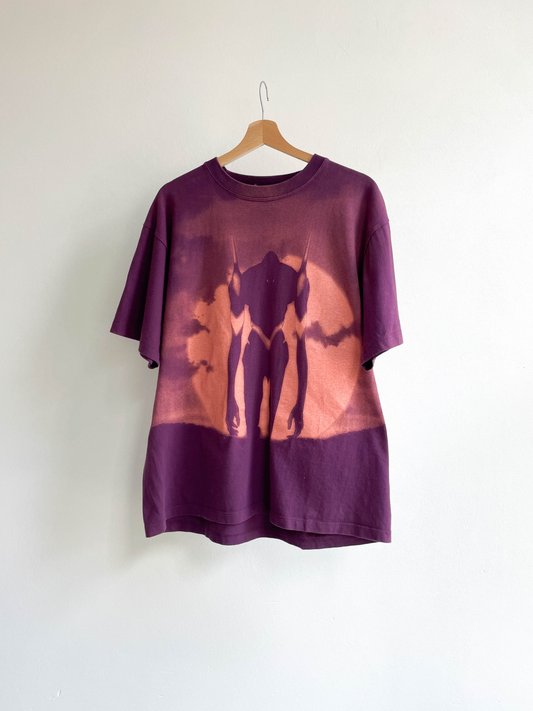 Vintage Japanese Bootleg Neon Genesis Evangelion Graphic Tee - Large