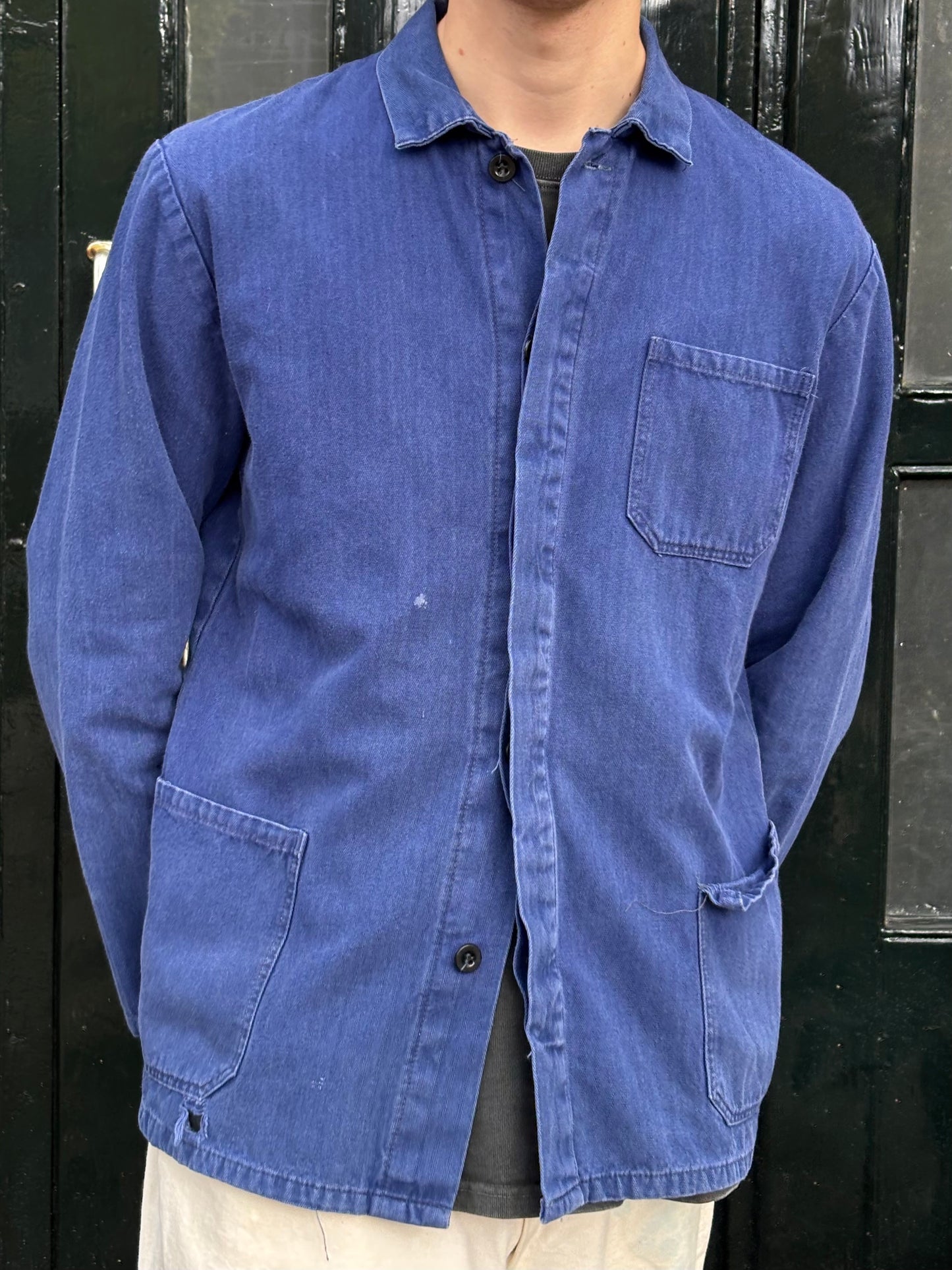 Vintage French Chore Jacket - Medium