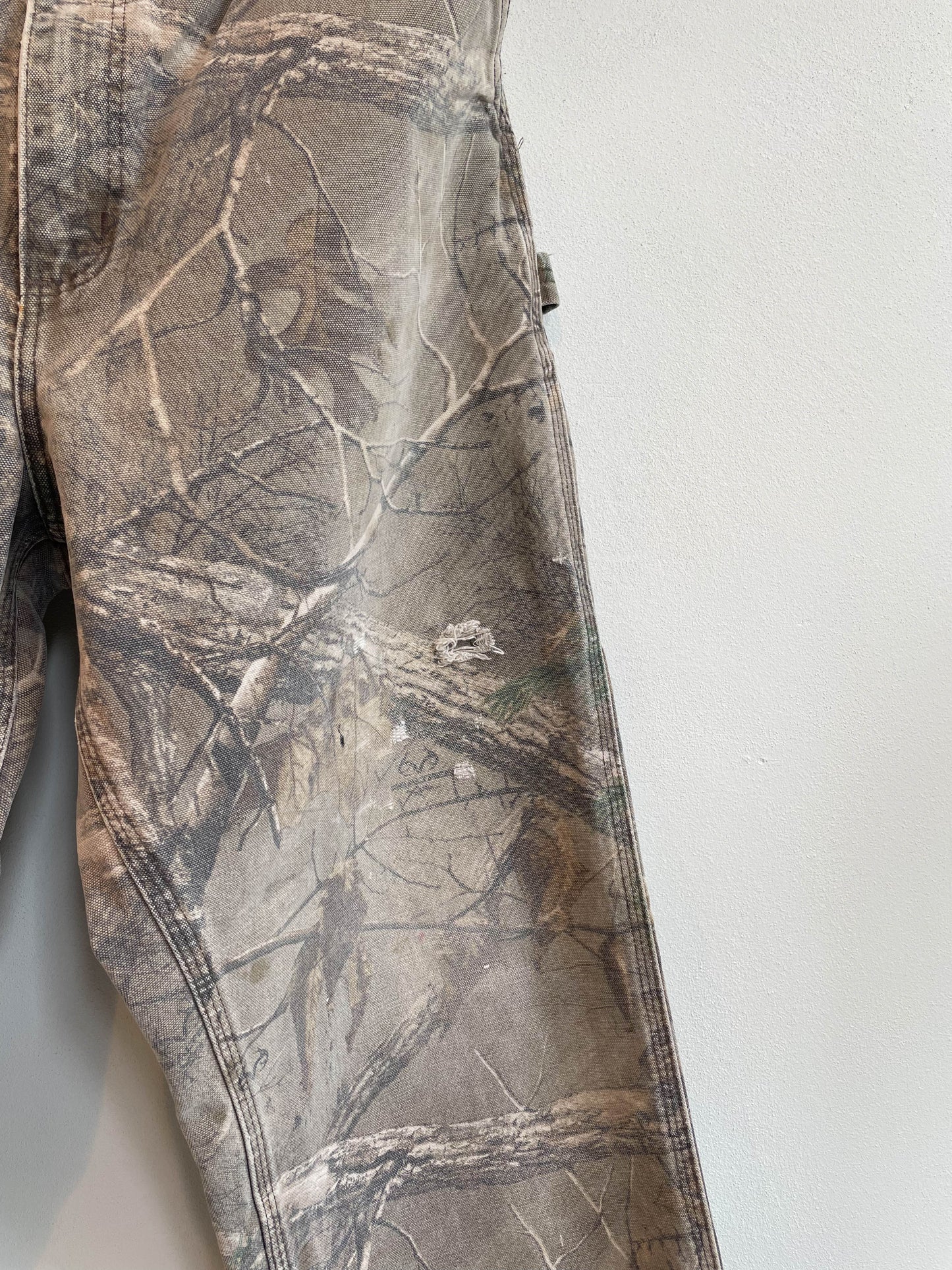 Vintage Union Made Carhartt Realtree Camo Single Knee Pants - Large