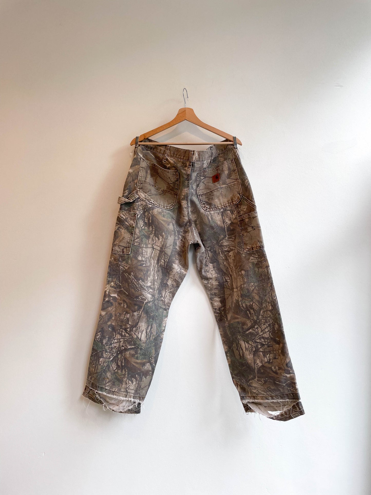 Vintage Union Made Carhartt Realtree Camo Single Knee Pants - Large