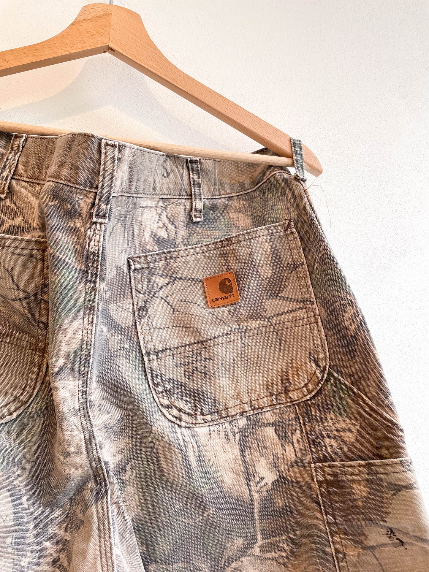 Vintage Union Made Carhartt Realtree Camo Single Knee Pants - Large