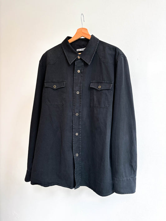 Our Legacy Frontier Denim Shirt - Large