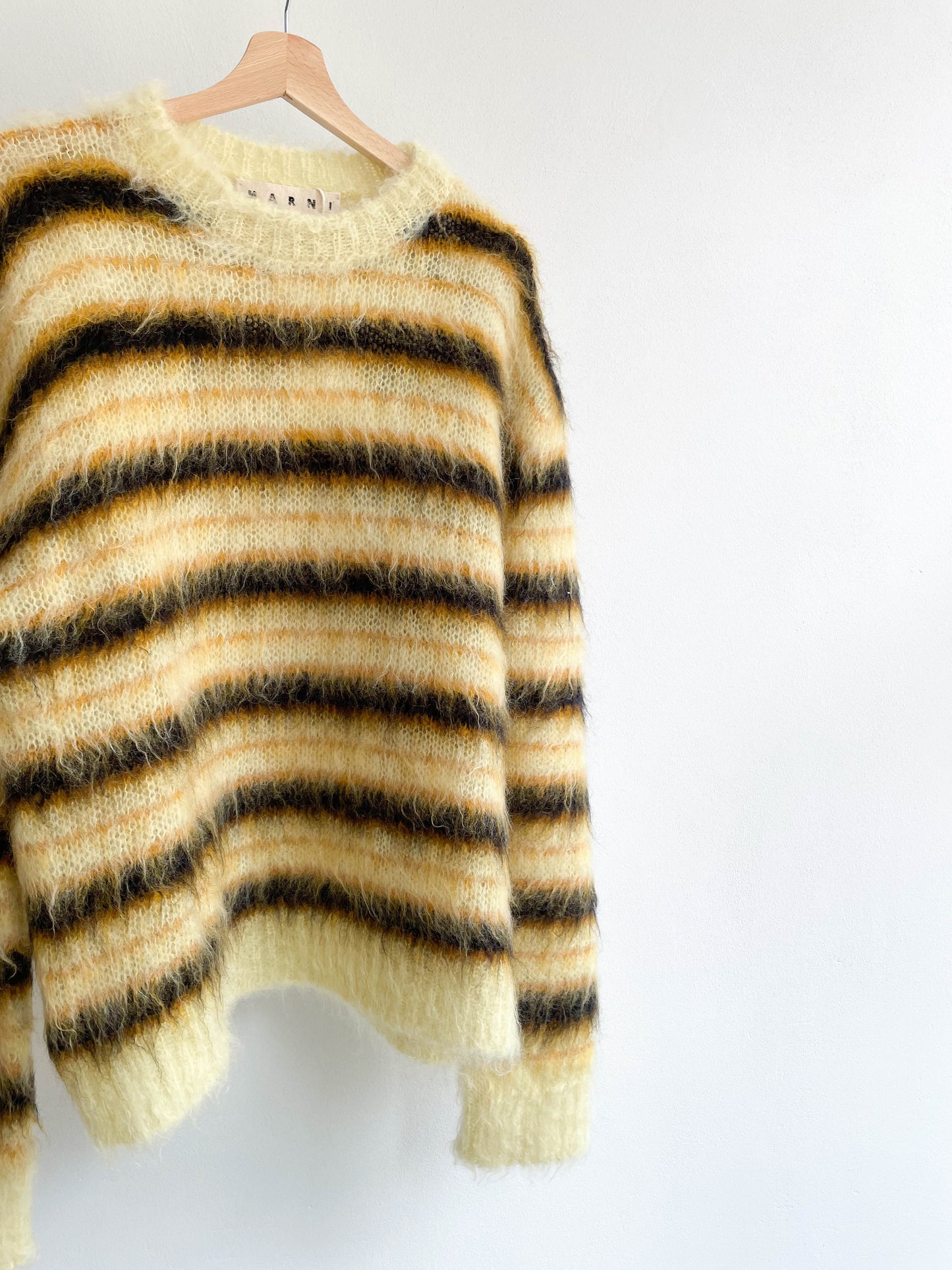 Marni Fuzzy Mohair Sweater - Large