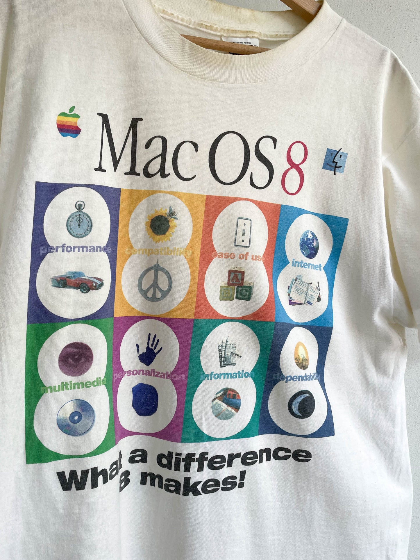 Vintage 1990's Apple MacOS Tee - Large