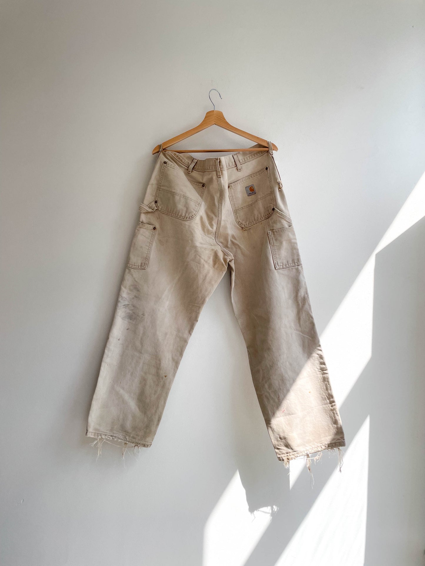 Vintage Carhartt Union Made Distressed Double Knees - Extra Large