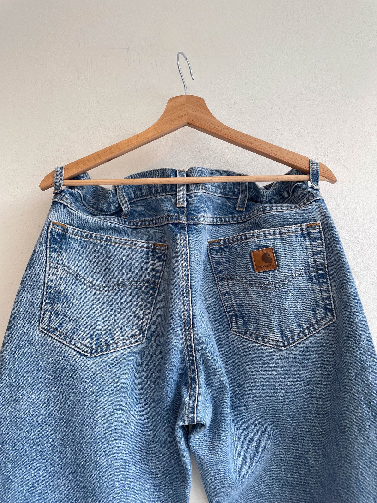 Vintage Carhartt Single Knee Denim Pants - Large
