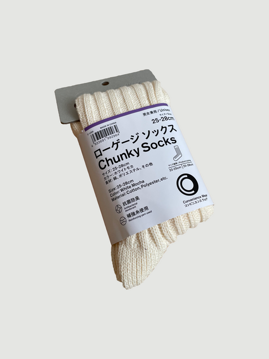 Japanese Convenience Store Chunky Socks
