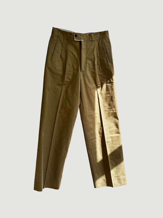 Maison Margiela Pleated Tailored Trousers - Large