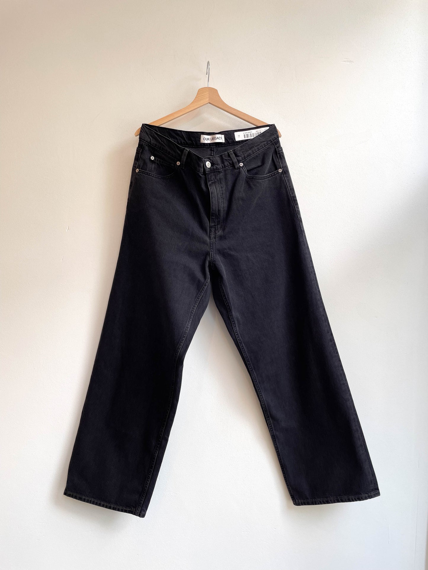 Deadstock Our Legacy Vast Cut Jeans Black - Medium