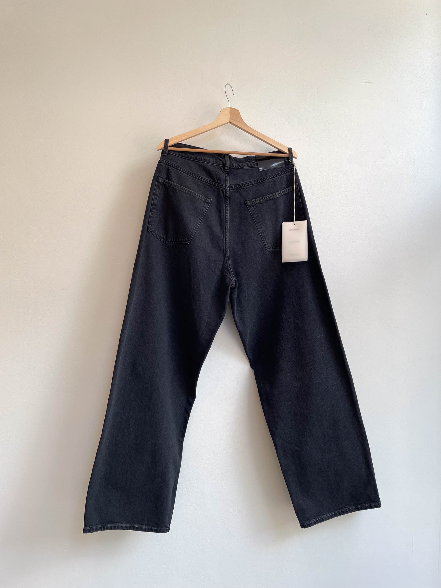 Deadstock Our Legacy Vast Cut Jeans Black - Medium