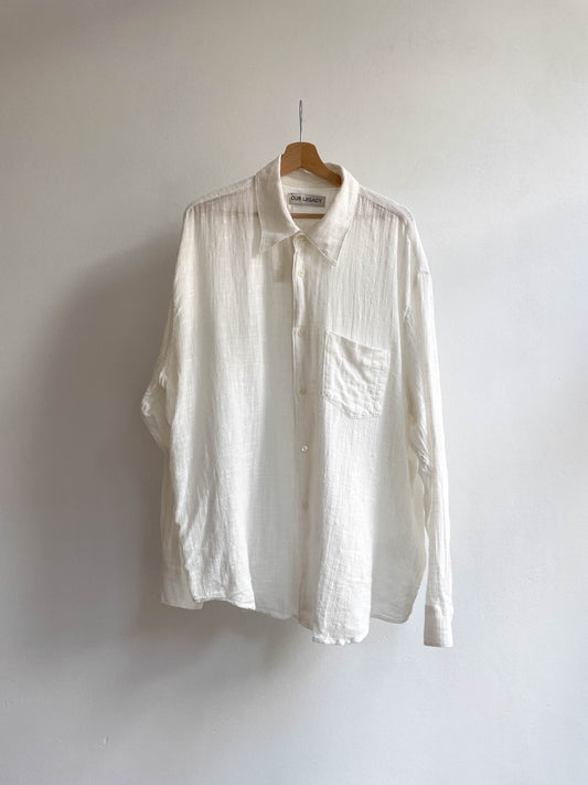 Our Legacy Coco Shirt White - Extra Large