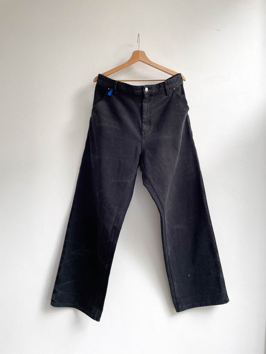 Acne Studios Black Workwear Denim - Large