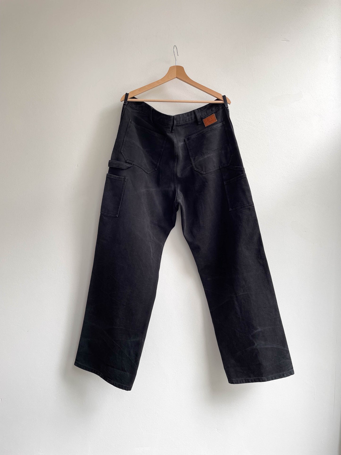 Acne Studios Black Workwear Denim - Large