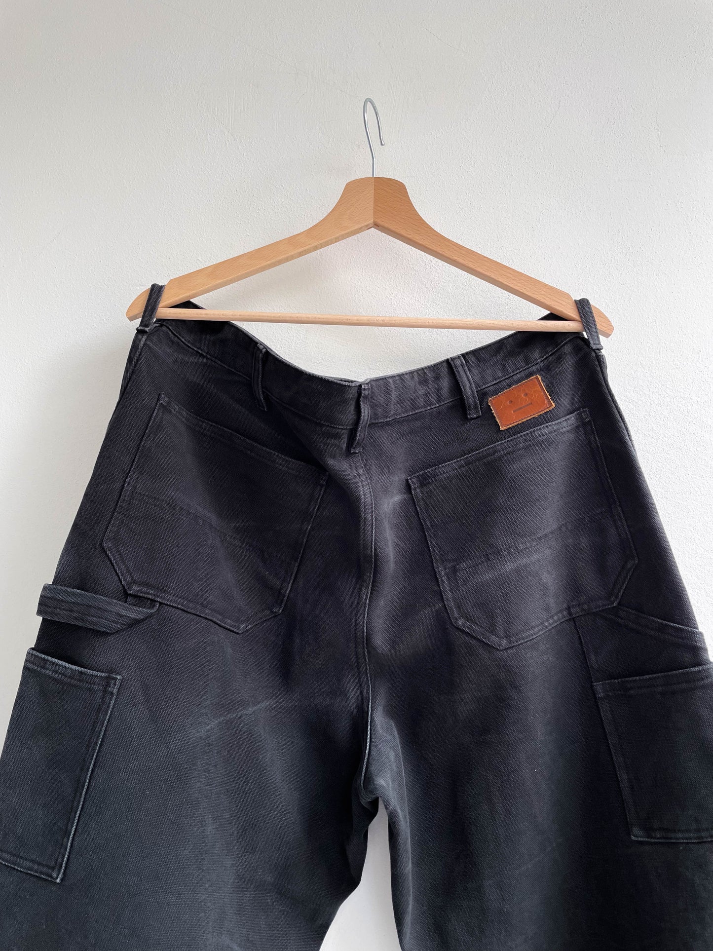 Acne Studios Black Workwear Denim - Large