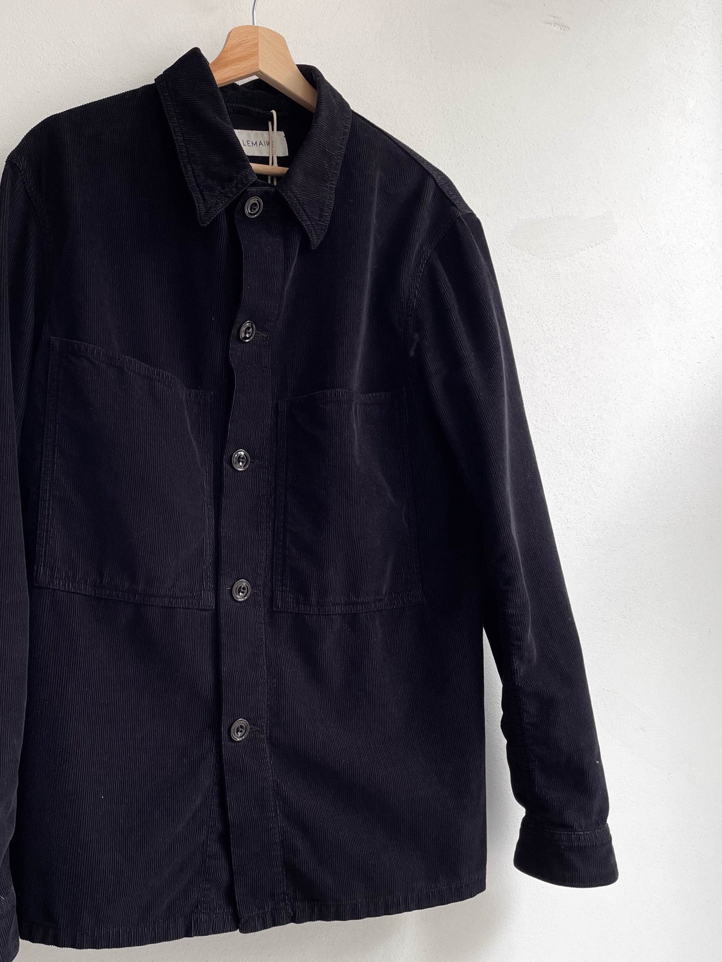 Lemaire Two-Pocket Corduroy Shirt Jacket - Large