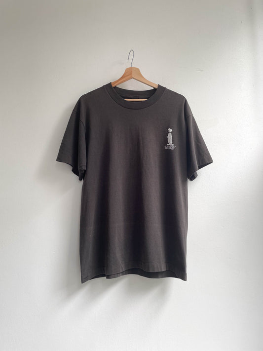 Vintage 80's Stüssy Bootleg Shadowman Tee - Large