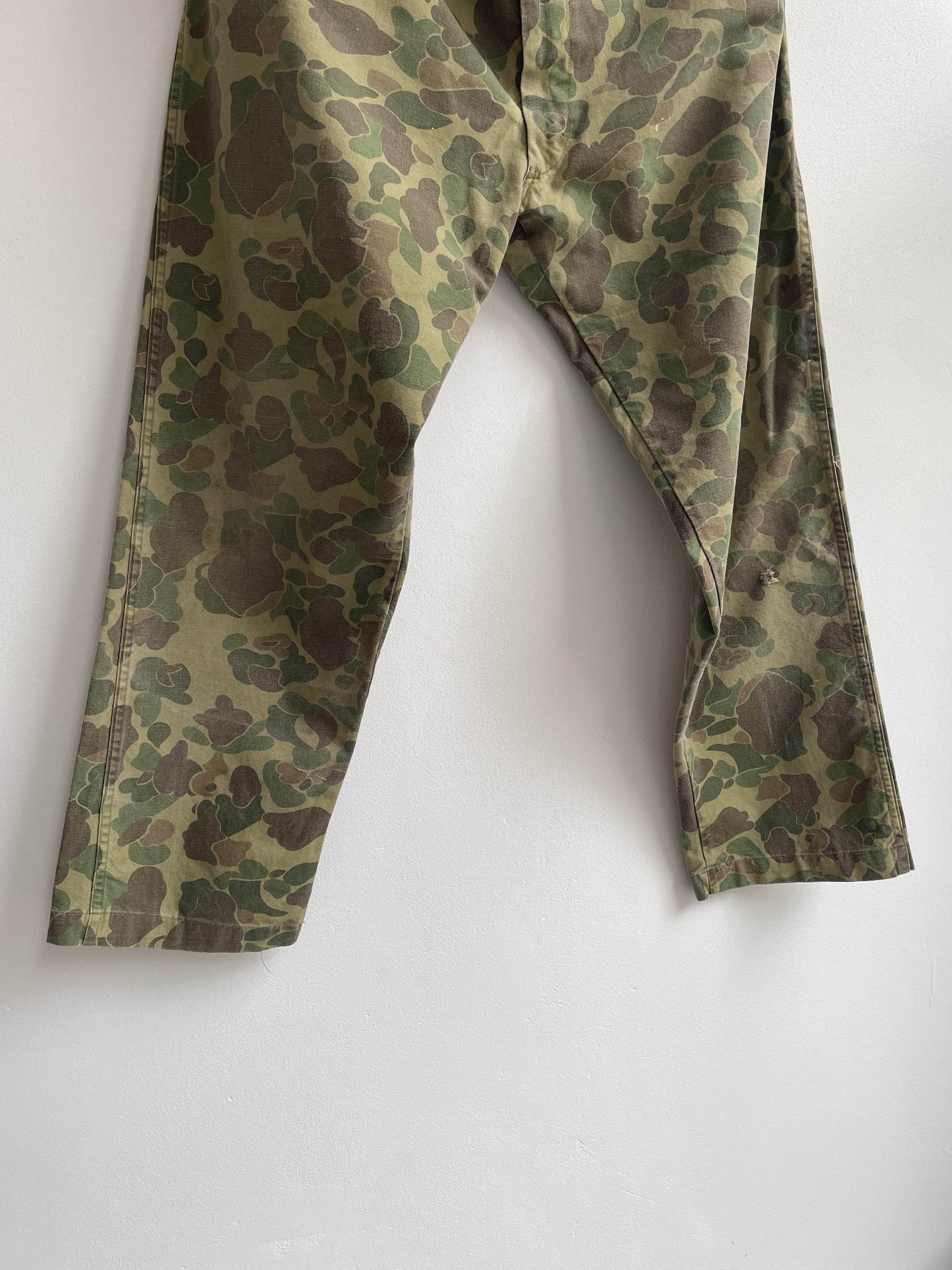 Vintage 70's/80's Duck Hunt Camo Military Trousers - XXL